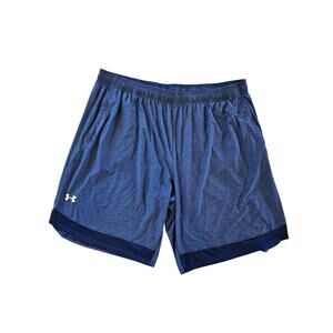 Under Armour Mens Size Large Blue Loose Fit Micro Shorts Size 3XL XXXL